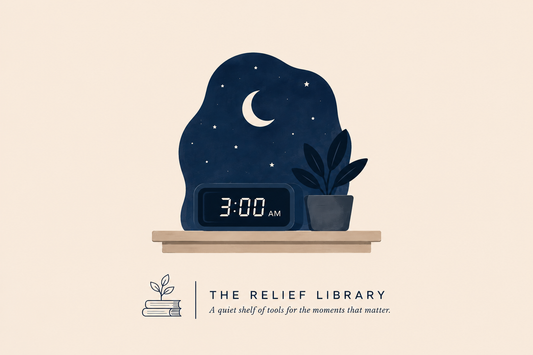 3am clock illustration — The Relief Library